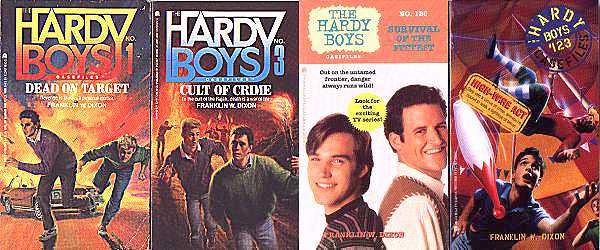 Hardy Boys Casefiles Cover Art Styles