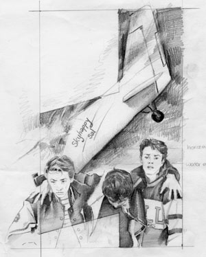 Final Pencil Sketch The Mystery Of The Disappearing Floor