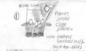 Thumbnail idea sketch The Mystery Of The Disappearing Floor