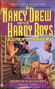 Nancy Drew Hardy Boys Super Mystery Cover Art